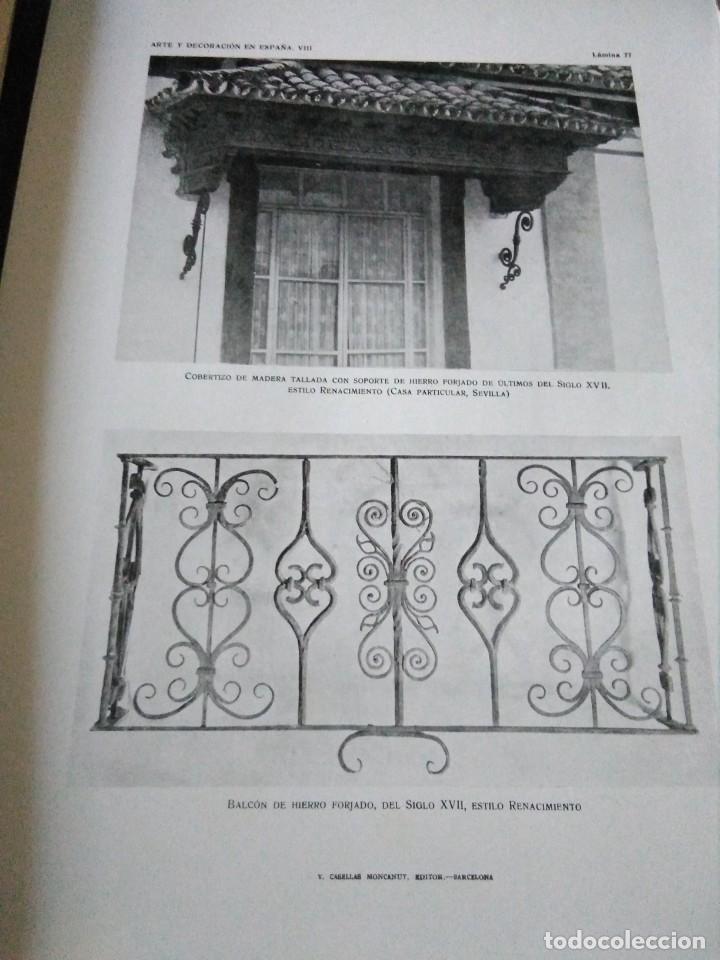 Art: Lamina arte y decoraci&oacute;n en Espa&ntilde;a 1925 , BALC&Oacute;N S.XVII