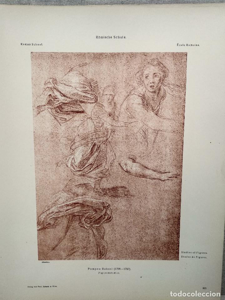 Art: Estudio de figuras de Pompeo Batoni, Meister Albertina, plancha n&ordm; 923