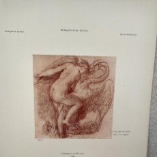 Arte: LEDA Y EL CISNE DE MAESTRO DESCONOCIDO, MEISTER ALBERTINA, PLANCHA Nº 851, MITOLOGICO