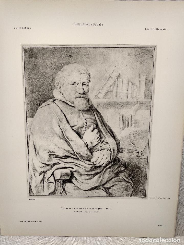 Kunst: Retrato de un sabio de Gerbrand van den Eeckhout, Meister Albertina, plancha n&ordm; 1160