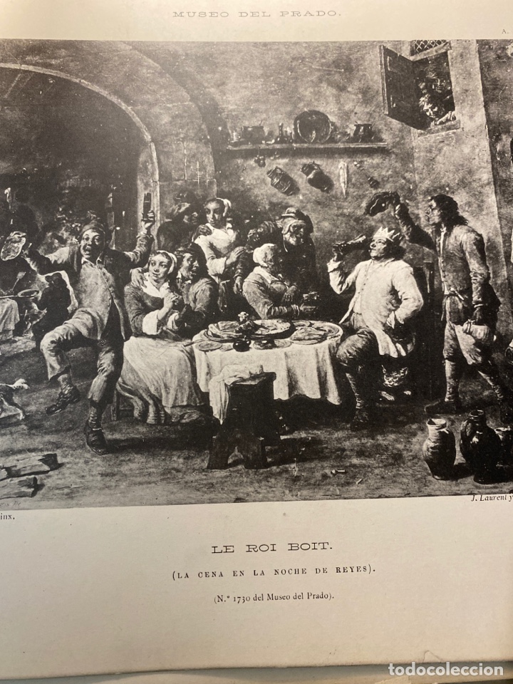 Arte: MUSEO DEL PRADO. LA CENA EN LA NOCHE DE REYES - Foto 2