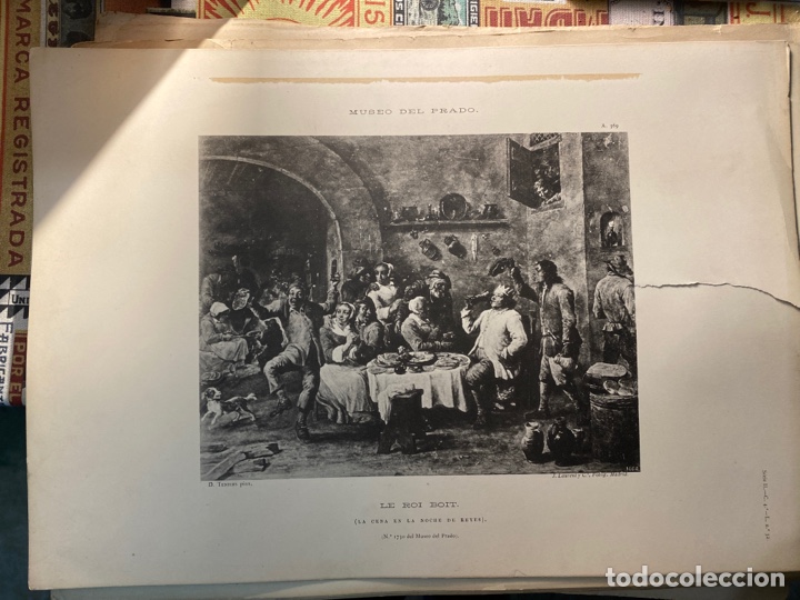 Arte: MUSEO DEL PRADO. LA CENA EN LA NOCHE DE REYES - Foto 1