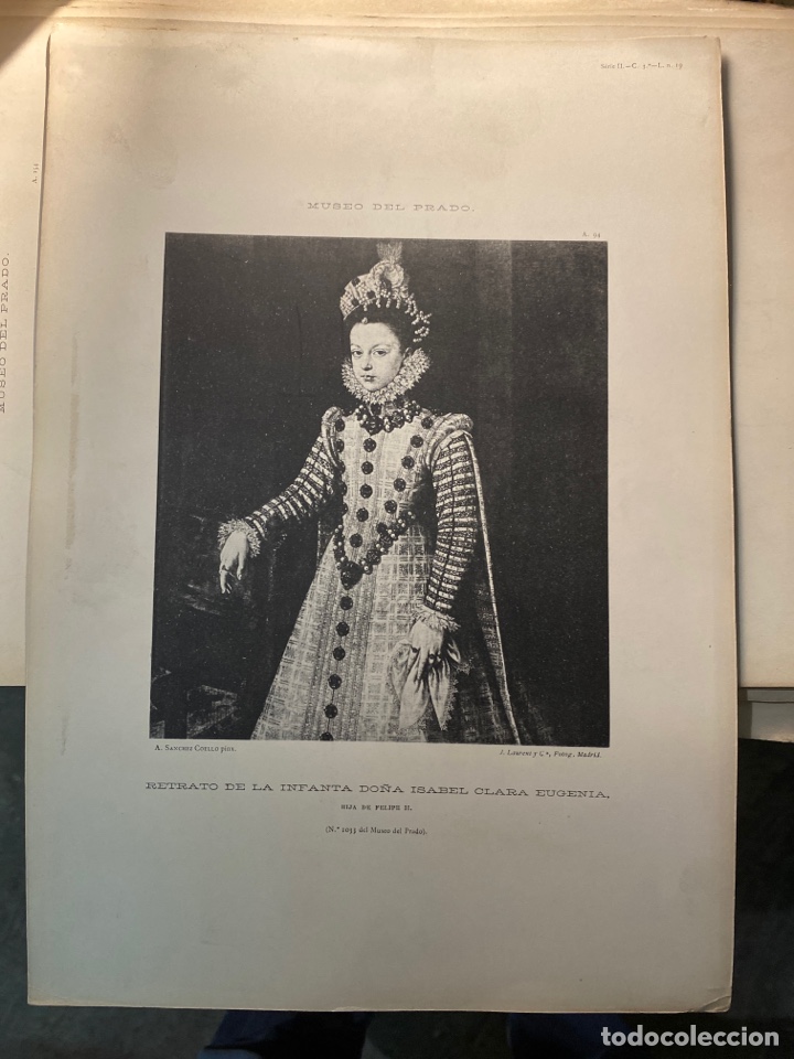Arte: RETRATO DE LA INFANTA DO&Ntilde;A ISABEL CLARA EUGENIA