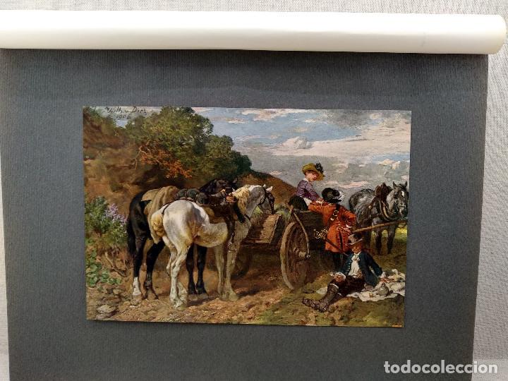 Art: Descanso en el camino de Wilhelm von Diez, plancha n&ordm; 257 de Meister der Farbe 1907,