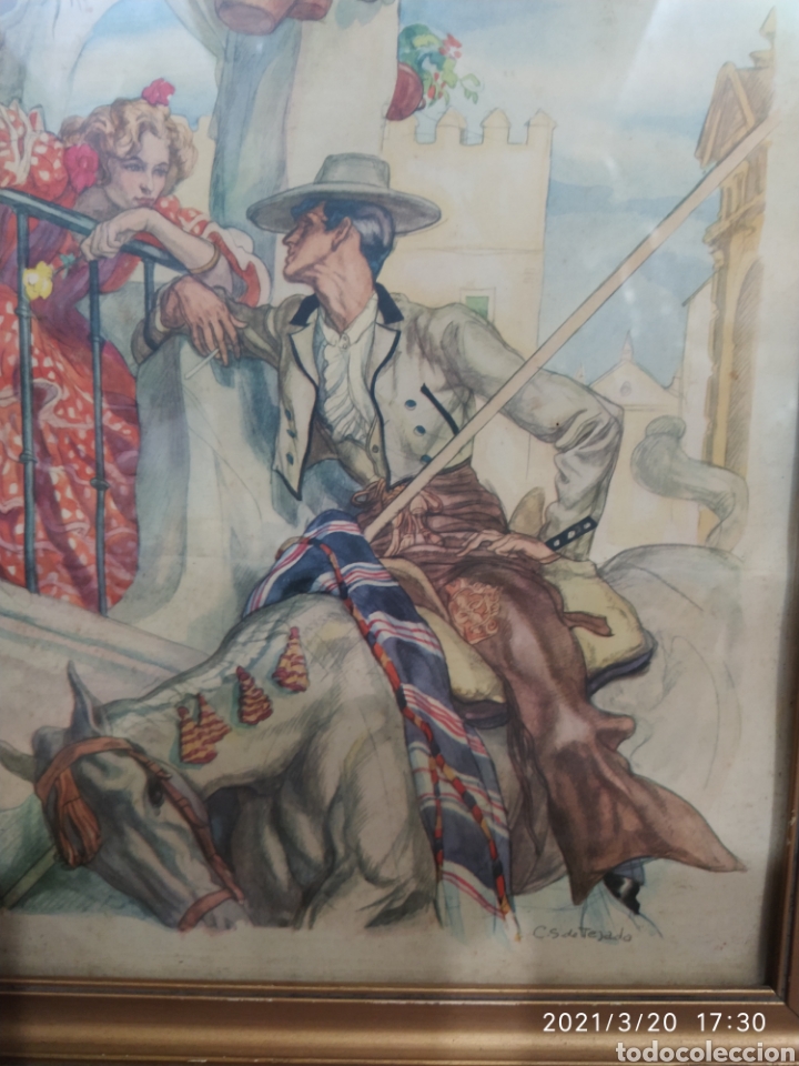 Arte: 2 L&aacute;minas de C. S. de Tejada - Foto 6