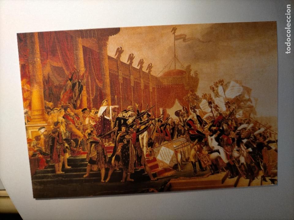 Art: peque&ntilde;a lamina 16,9x11cm cromografica tama&ntilde;o postal tirada nacional - revolucion francesa