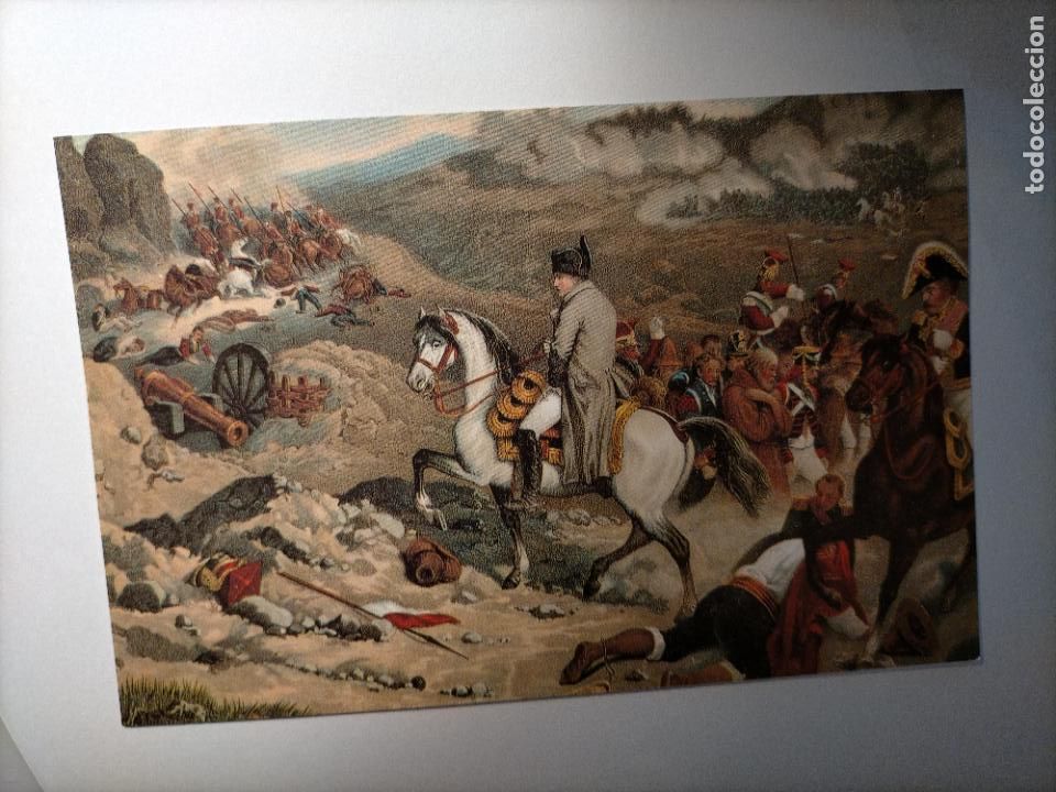 Art: peque&ntilde;a lamina 16,9x11cm cromografica tama&ntilde;o postal tirada nacional - napoleon bonaparte