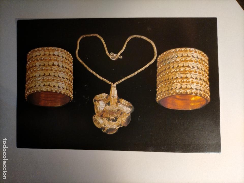 Art: peque&ntilde;a lamina 16,9x11cm cromografica tama&ntilde;o postal tirada nacional - tesoro el carambolo