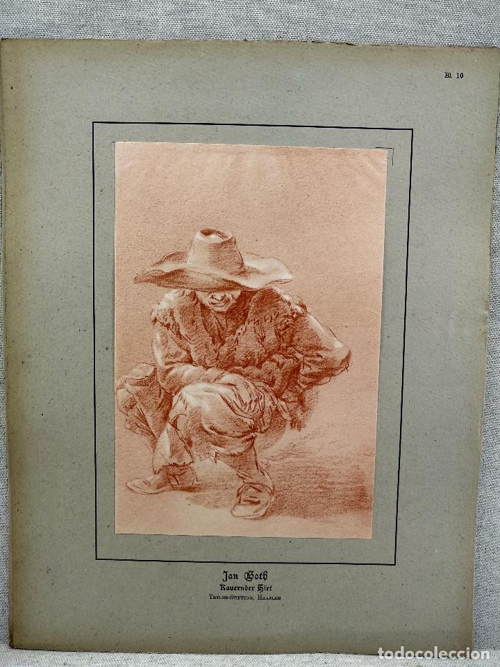 Art: Dibujo de Jan Both, HOLLANDISCHER MEISTER 1923, plancha 10