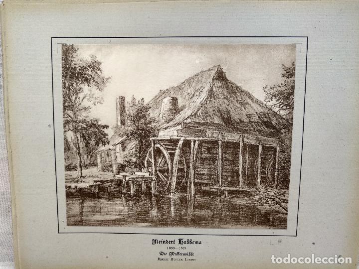 Art: Paisaje de Meindert Lubbertsz Hobbema, HOLLANDISCHER MEISTER 1923, plancha 37