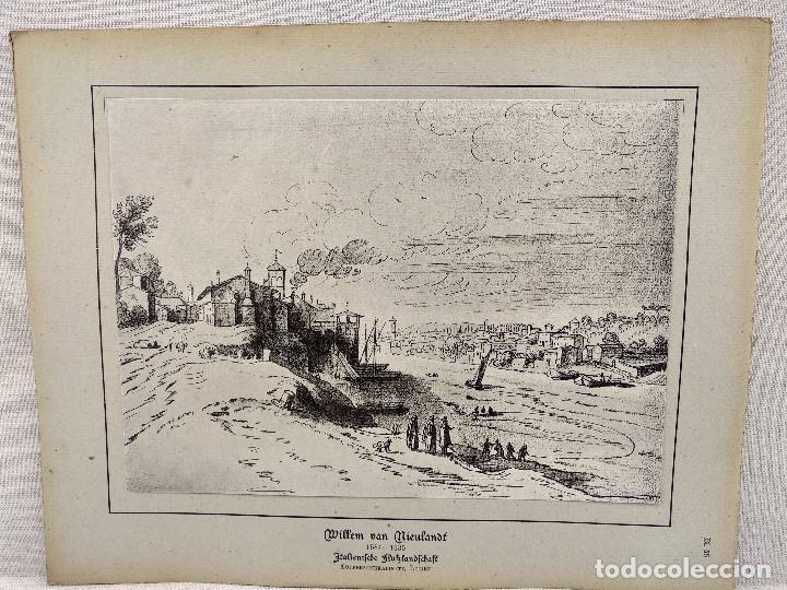 Kunst: Paisaje italiano de Willem van Nieulandt , HOLLANDISCHER MEISTER 1923, plancha 55