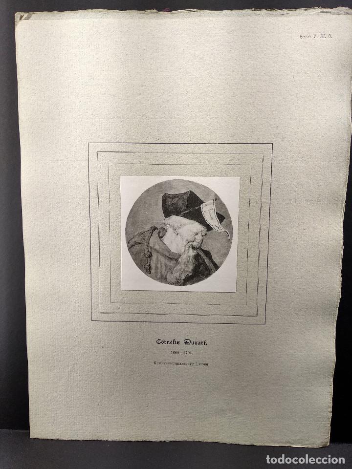 Art: Dibujo de Cornelis Dusart, Dibujos viejos maestros holandeses 1896, plancha 8