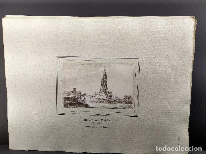 Art: Dibujo de Adriaen van Ostade, Dibujos viejos maestros holandeses 1896, plancha 17