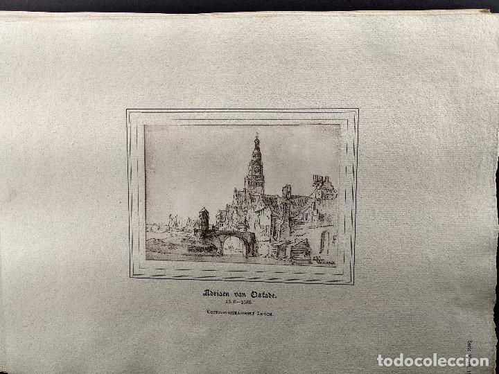 Art: Dibujo de Adriaen van Ostade, Dibujos viejos maestros holandeses 1896, plancha 18