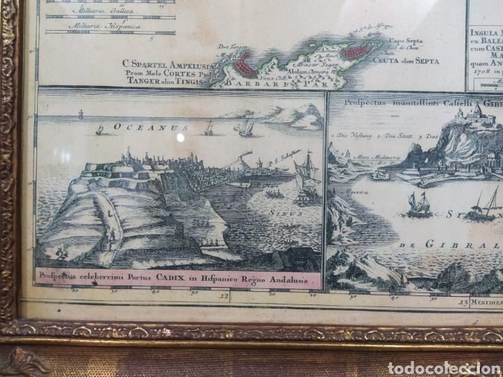 Arte: Mapa de Gibraltar. Reproducci&oacute;n - Foto 2
