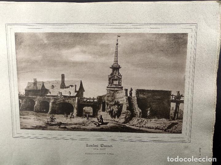 Art: Dibujo de Lambert Doomer, Dibujos viejos maestros holandeses 1896, plancha 20