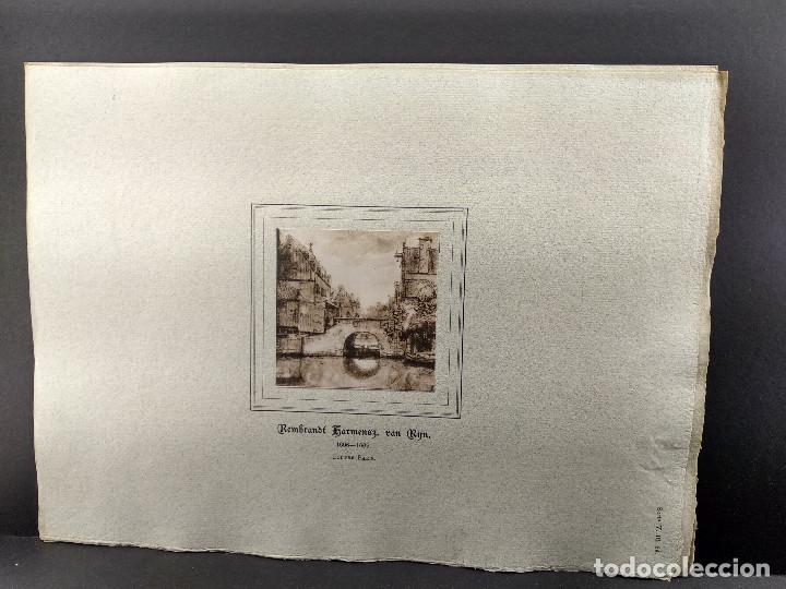 Art: Boceto de Rembrandt, Dibujos viejos maestros holandeses 1896, plancha 34
