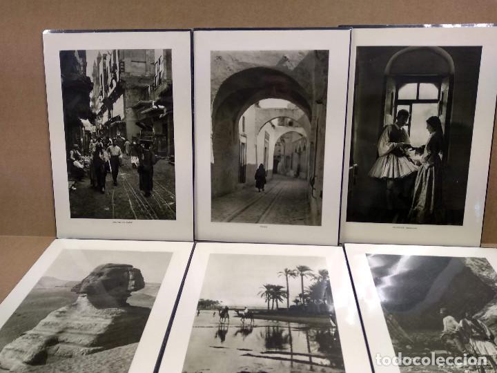 Arte: Lote 6 Planchas fotograbado de Il mediterraneo de Orio Vergani 1930