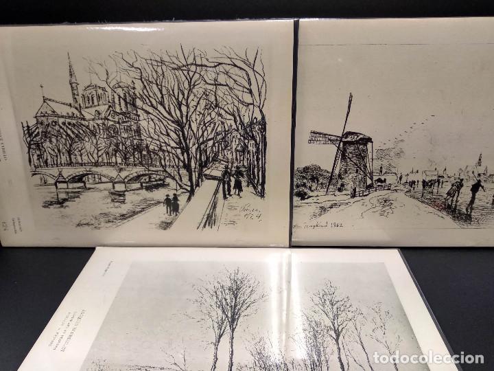 Arte: Lote 3 Heliograbados de La gravure originale en France de Manet a nos jours Ediciones Hyperion 1939