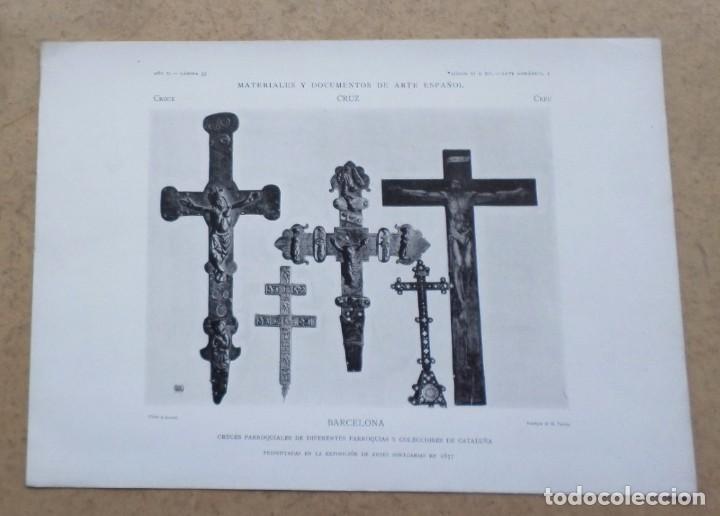Art: BARCELONA &ndash; cruces parroquiales de diferentes parroquias y colecciones de catalu&ntilde;a