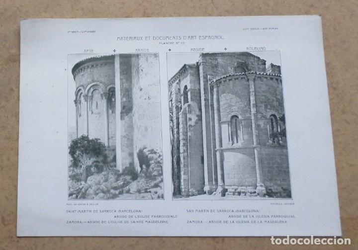 Art: SAN MARTIN DE SARROCA &ndash; Barcelona &ndash; &aacute;bside de la iglesia parroquial ZAMORA- &aacute;bside de la iglesia de