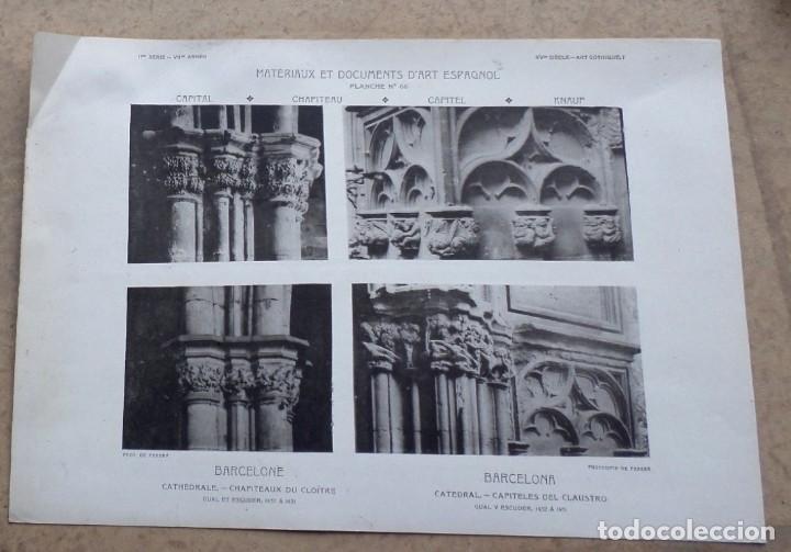 Art: BARCELONA - catedral &ndash; capiteles del claustro