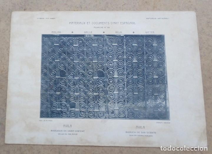 Art: AVILA &ndash; bas&iacute;lica de San Vicente &ndash; reja de hierro forjado