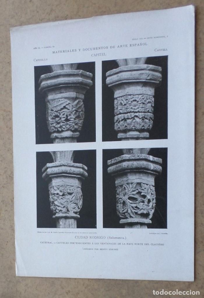 Arte: CIUDAD RODRIGO &ndash; Salamanca &ndash; catedral capiteles