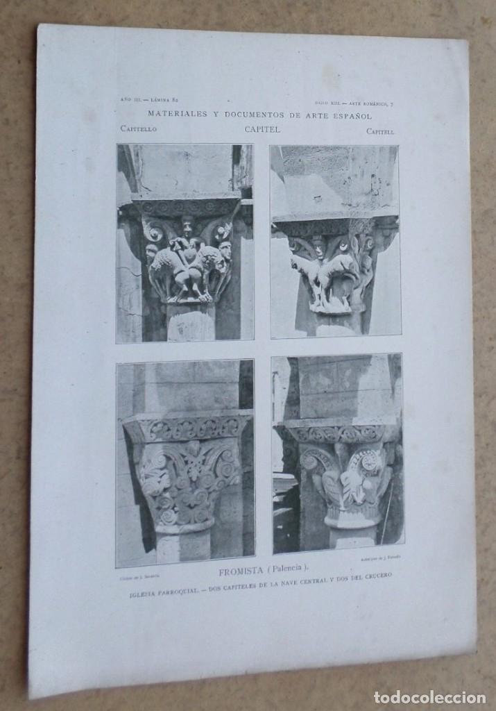 Kunst: FROMISTA &ndash; Palencia &ndash; iglesia parroquial capiteles