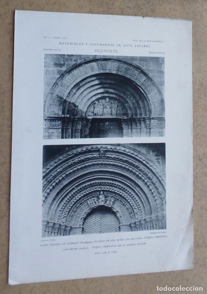 Kunst: ALMAZAN &ndash; Soria / SANTA COLOMA DE QUERALT &ndash; Tarragona / AGRAMUNT &ndash; L&eacute;rida