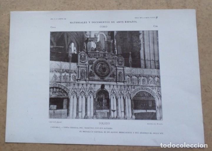 Art: TOLEDO &ndash; catedral &ndash; vista general con sus altares
