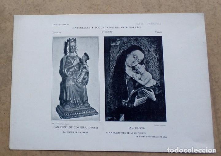 Art: SAN PONS DE CORBERA &ndash; Gerona &ndash; virgen de la leche