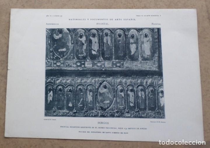 Arte: BURGOS &ndash; frontal bizantino procedente del monasterio de Santo Domingo de Silos