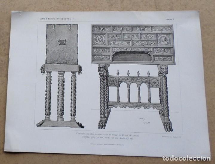 Arte: Vargue&ntilde;o espa&ntilde;ol existente museo de Cluny - Francia // Arte y decoraci&oacute;n en Espa&ntilde;a