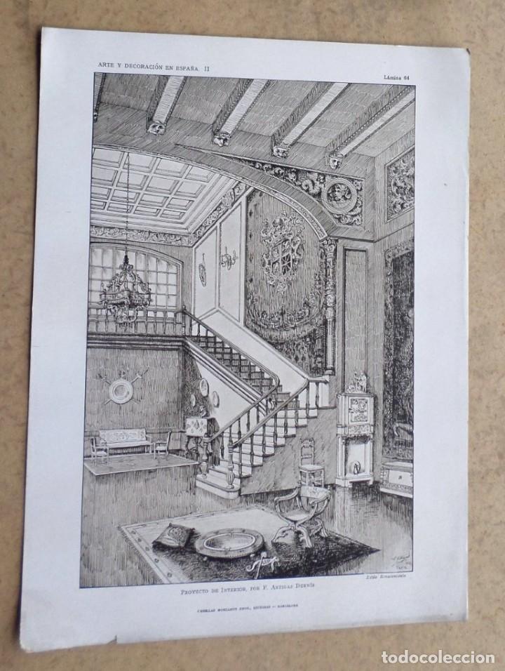 Arte: Proyecto de interior por F. Artigas Dern&iacute;s