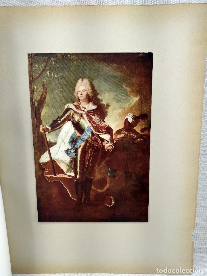 Arte: Augusto III de Rigaud, de Dresdner Galerie 1915, plancha n&ordm; 1