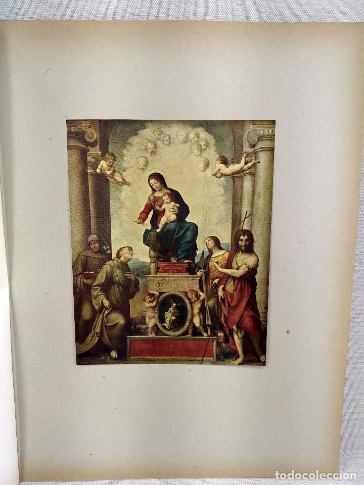 Arte: Madonna con San Francisco de Corregio, de Dresdner Galerie 1915, plancha n&ordm; 29