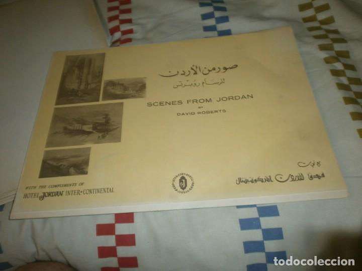 Kunst: Scenes from Jordan by David Roberts Carpeta 6 l&aacute;minas Sepia 35X25 cm. Printed Ministry of Tourism