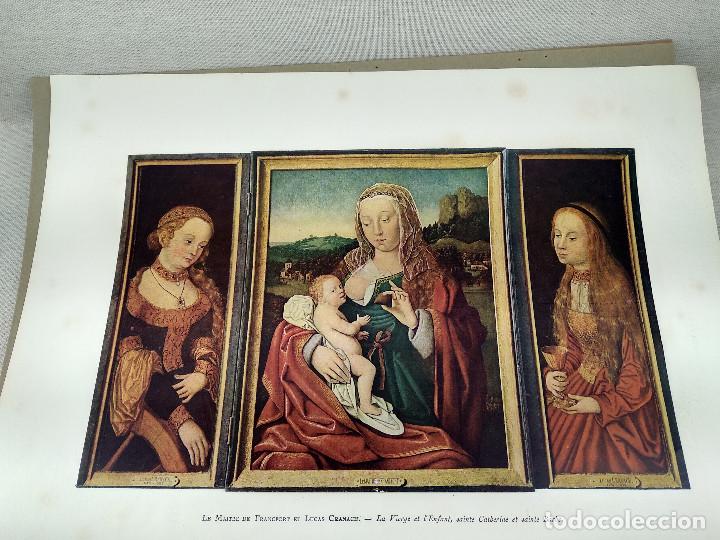 Kunst: Triptico de Lucas Cranach, L&acute;Illustration francaise Salon de 1929,