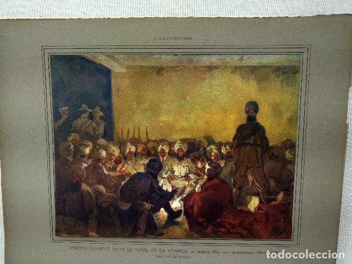 Art: Vision de oriente de Devambez, L&acute;Illustration francaise Noel de 1915