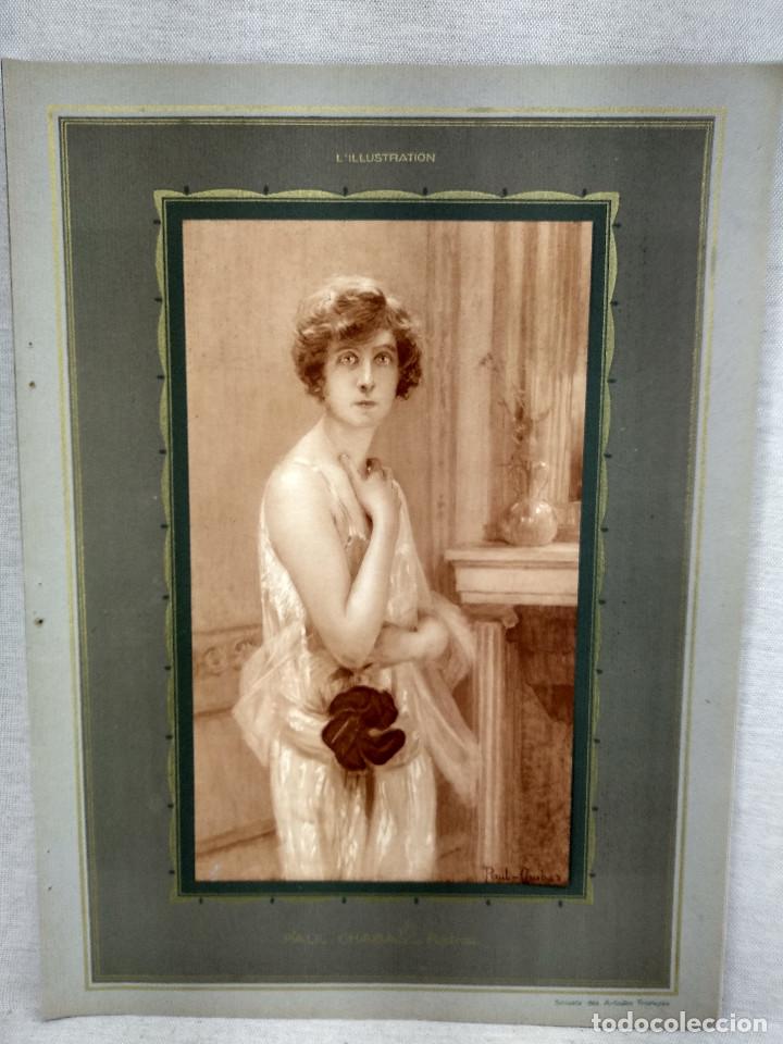 Art: Retrato de Paul Chabas , Illustration francaise, Salon de 1926