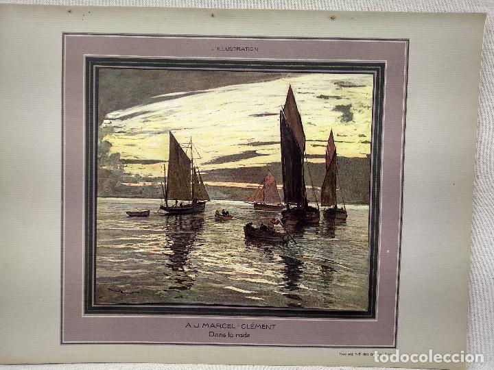 Art: En el puerto de Marcel Clement, Illustration francaise, Salon de 1926