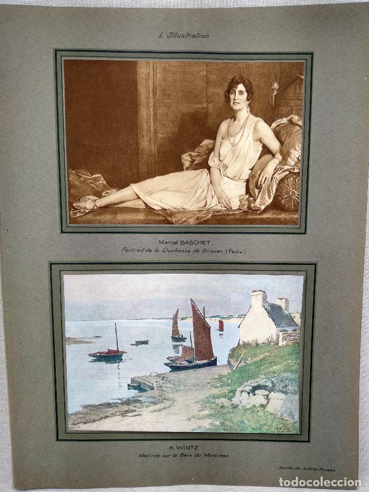 Art: Retrato y paisaje, Illustration francaise, Salon de 1927