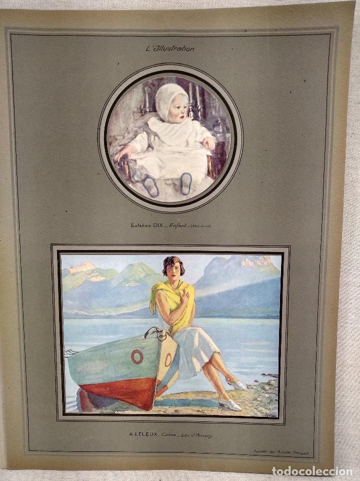 Art: Ni&ntilde;o y calma , Illustration francaise, Salon de 1927