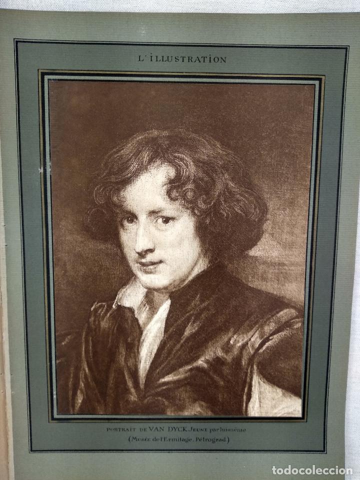 Art: Autoretrato de Van Dyck, Illustration francaise, Noel de 1921