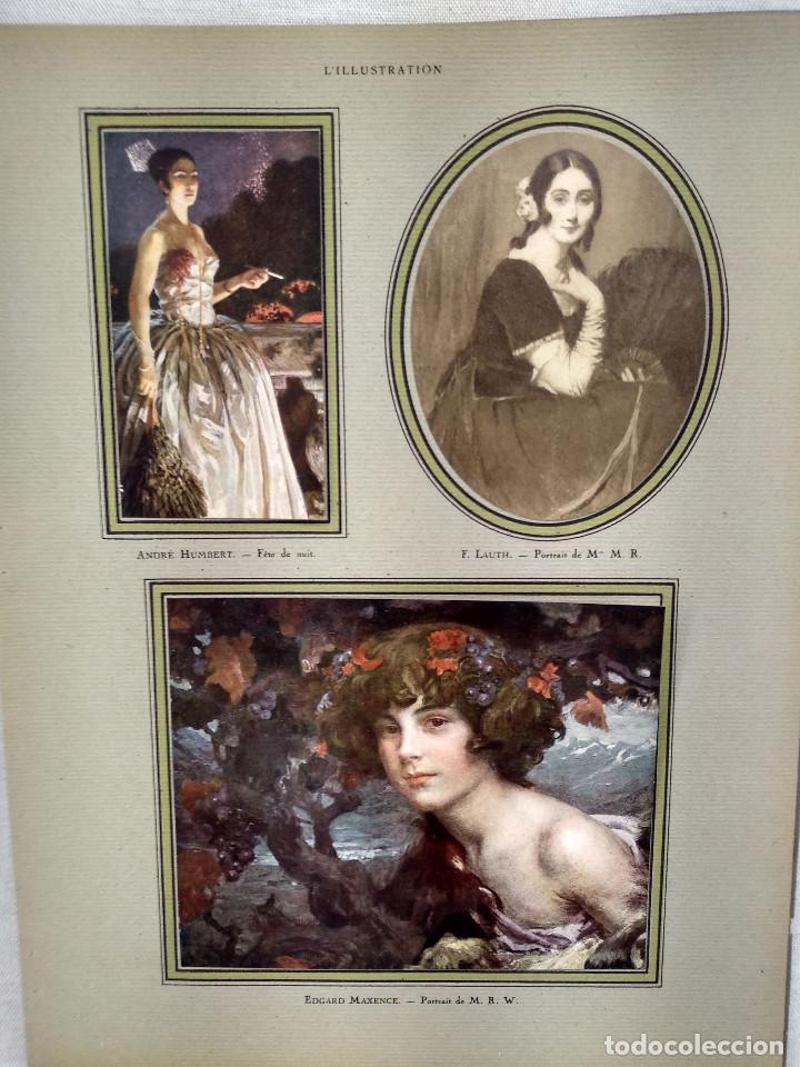 Art: Humbert, Lauth y Edgard Maxence, Illustration francaise, Salon de 1922,