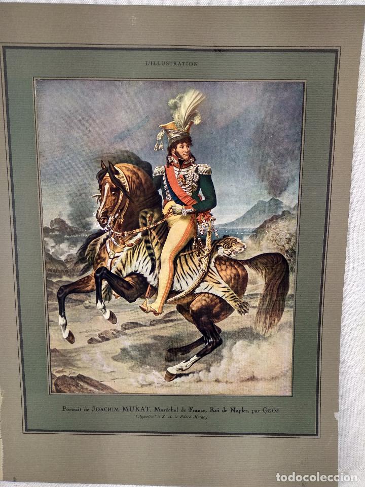 Art: Retrato de Joachin Murat de Gros, Illustration francaise, Salon de 1922,