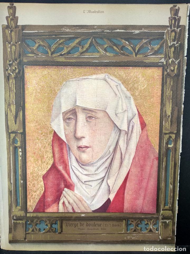 Art: Virgen del Dolor del Museo Jacquemart , Illustration francaise, Noel 1927