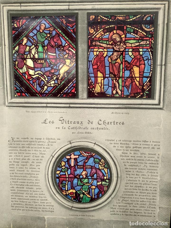 Arte: Les vitraux de Chartres de Louis Guillet, Illustration francaise Noel de 1928