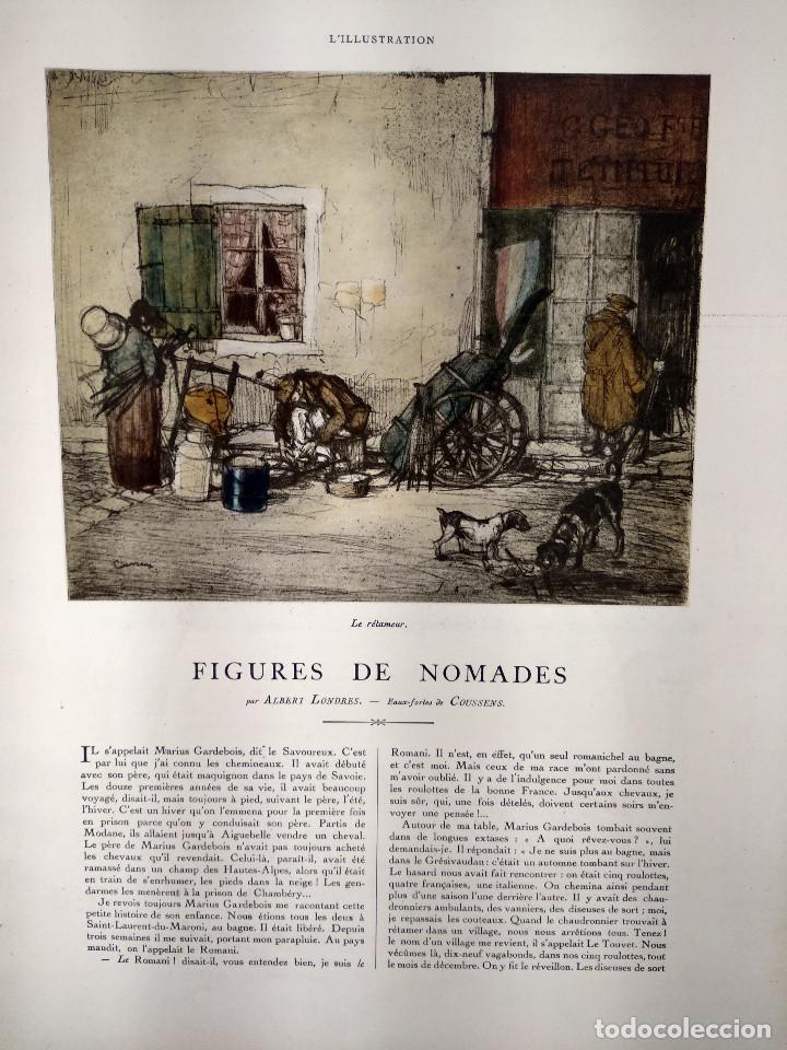 Arte: Figures de nomades de Coussens, Illustration francaise Noel de 1928